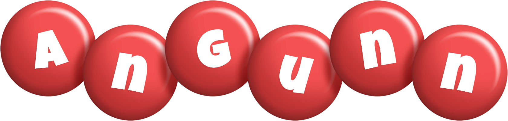 Angunn candy-red logo