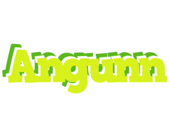 Angunn citrus logo