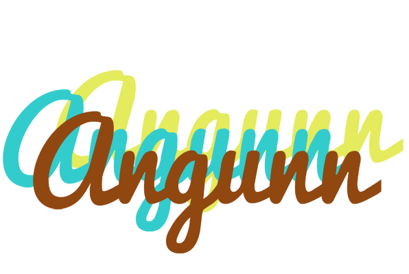 Angunn cupcake logo