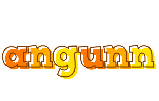 Angunn desert logo