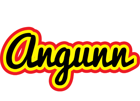 Angunn flaming logo