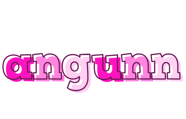 Angunn hello logo