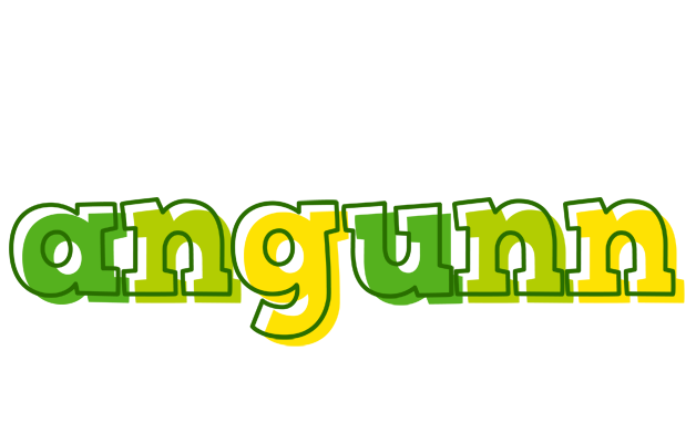 Angunn juice logo