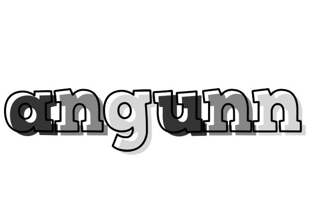 Angunn night logo