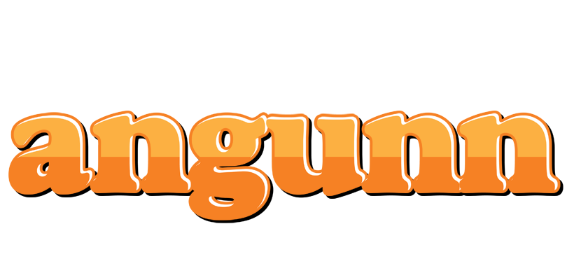 Angunn orange logo