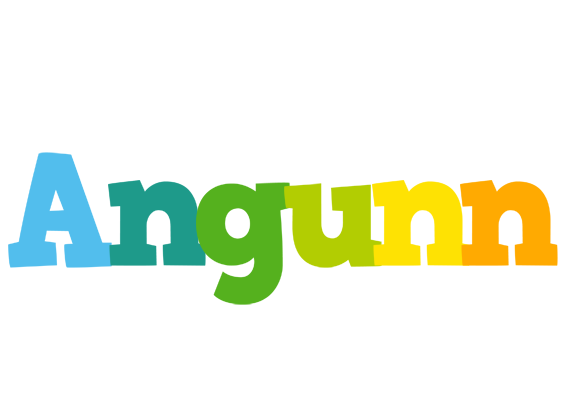 Angunn rainbows logo