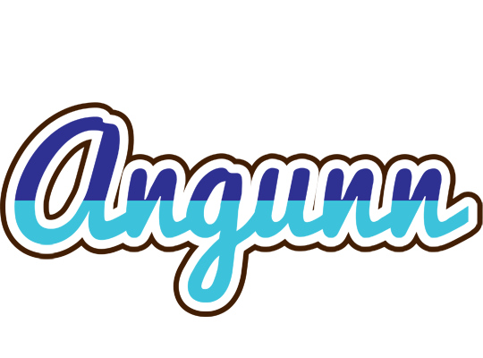 Angunn raining logo