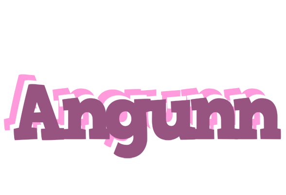 Angunn relaxing logo