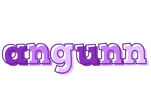 Angunn sensual logo