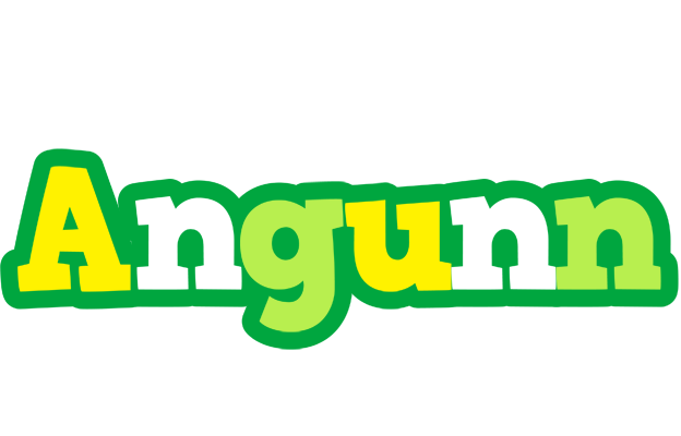 Angunn soccer logo