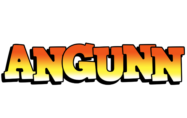 Angunn sunset logo