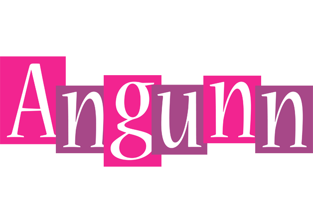 Angunn whine logo