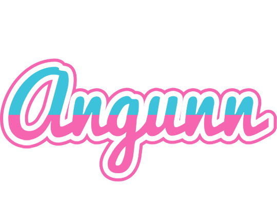 Angunn woman logo