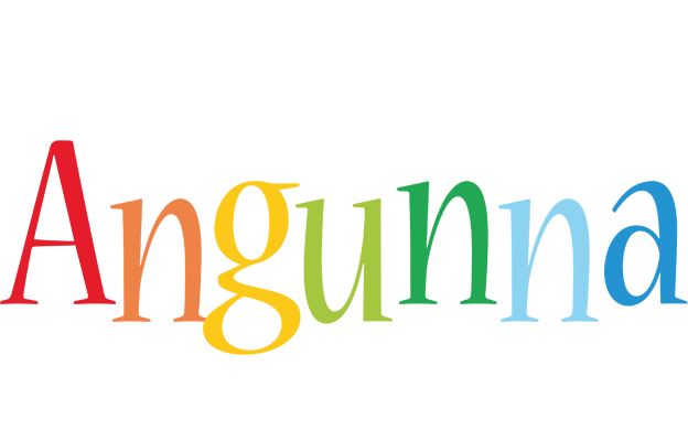 Angunna birthday logo