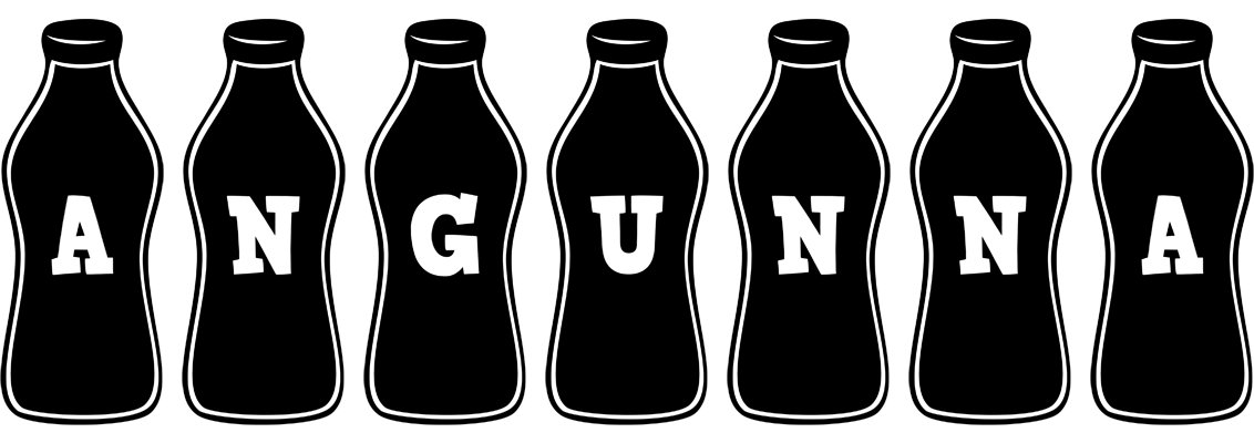 Angunna bottle logo