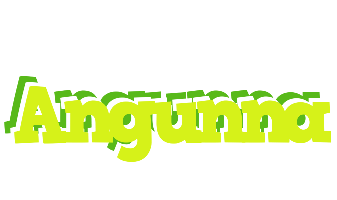 Angunna citrus logo
