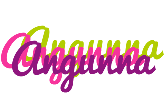 Angunna flowers logo