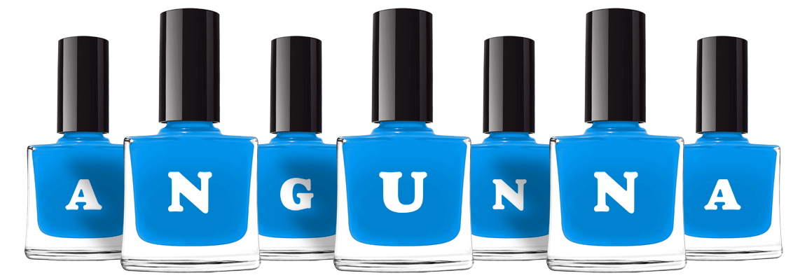 Angunna glossy logo