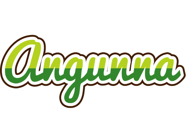 Angunna golfing logo
