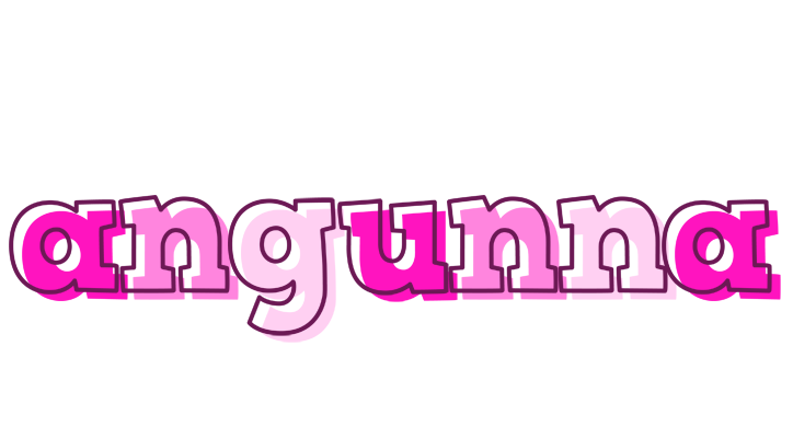 Angunna hello logo