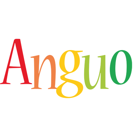 Anguo birthday logo