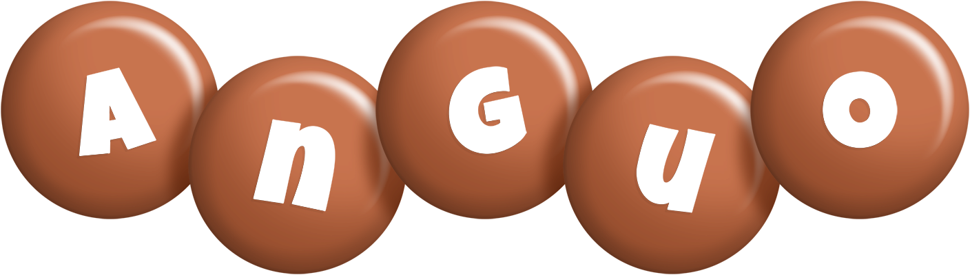 Anguo candy-brown logo