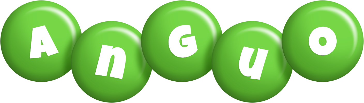 Anguo candy-green logo