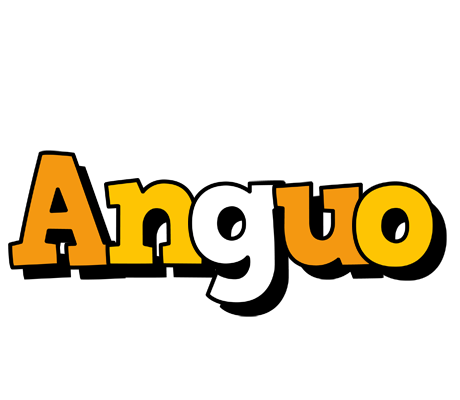 Anguo cartoon logo