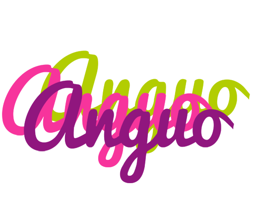 Anguo flowers logo