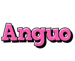 Anguo girlish logo