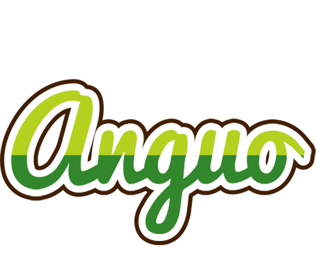 Anguo golfing logo