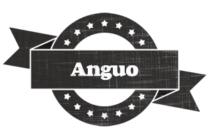 Anguo grunge logo