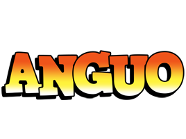 Anguo sunset logo