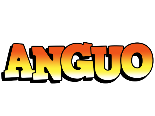 Anguo sunset logo