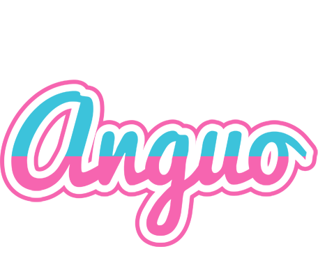 Anguo woman logo
