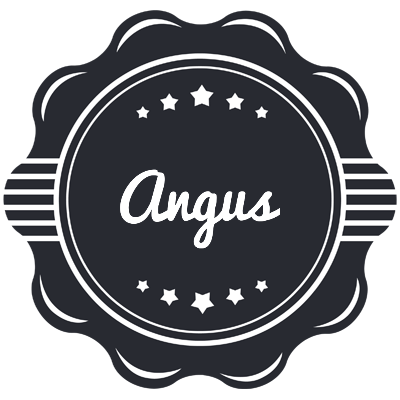 Angus badge logo