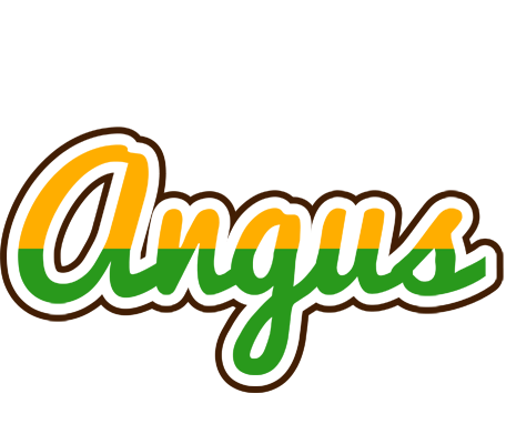 Angus banana logo