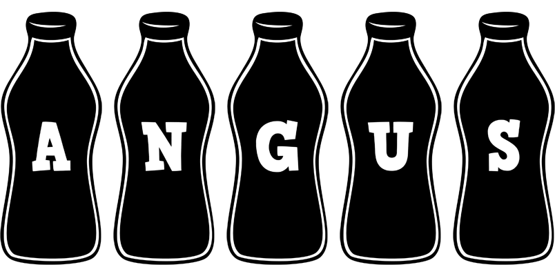 Angus bottle logo