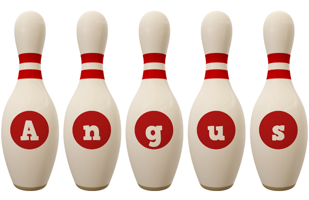 Angus bowling-pin logo