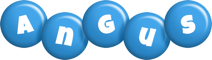 Angus candy-blue logo