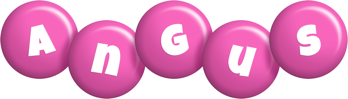 Angus candy-pink logo