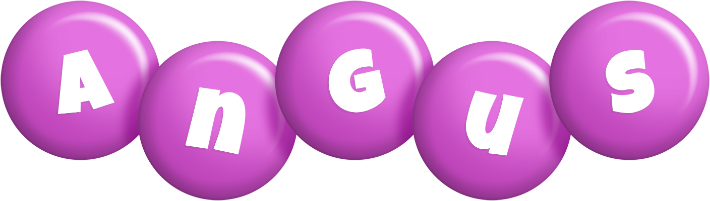 Angus candy-purple logo