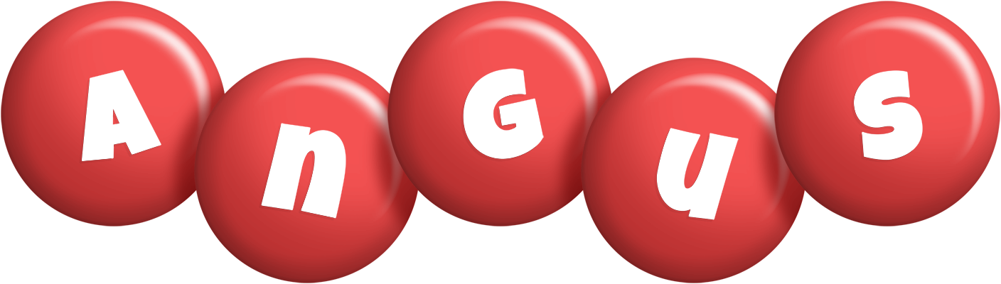 Angus candy-red logo