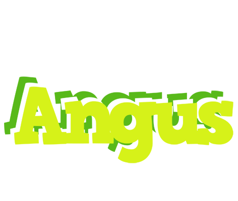 Angus citrus logo