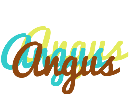 Angus cupcake logo