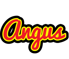 Angus fireman logo