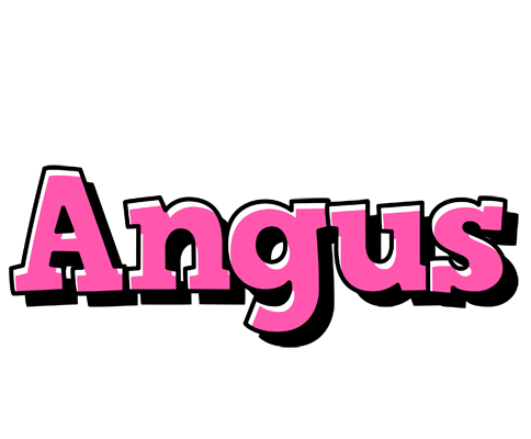 Angus girlish logo