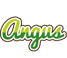 Angus golfing logo
