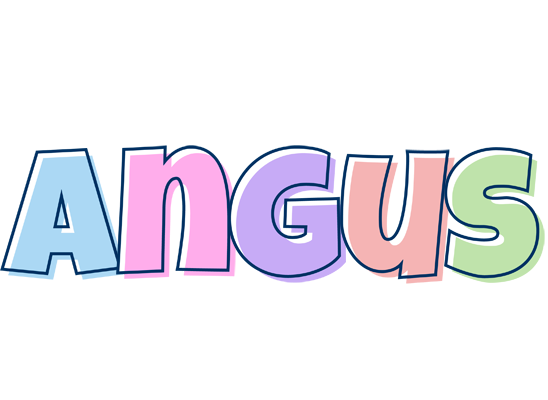 Angus pastel logo