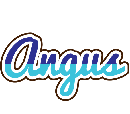 Angus raining logo